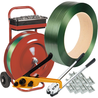 Heavy Duty 16mm Polyester (PET) Strapping Kit With Trolley PET-G2